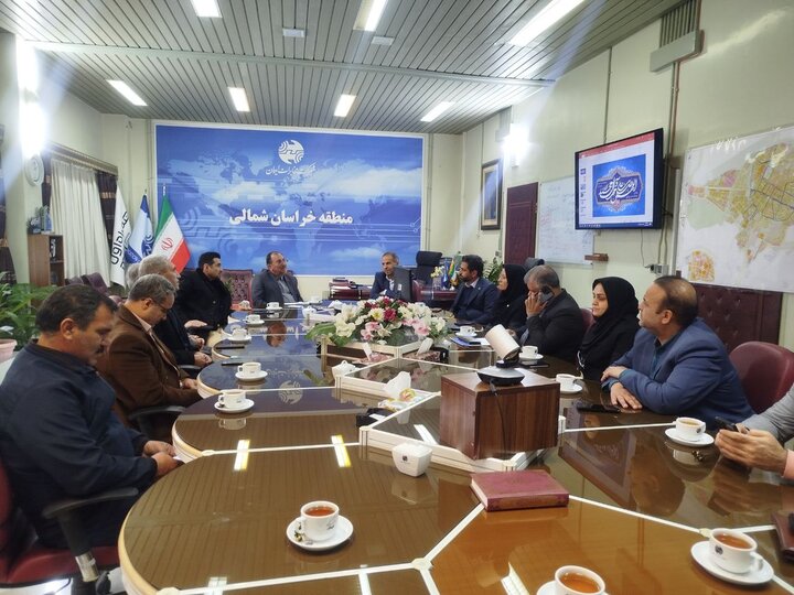 دیدار پاکمهر با مدیرعامل و کارکنان مخابرات خراسان شمالی/بررسی آخرین وضعیت زیرساخت های ارتباطی/ تأکید بر توسعه پوشش فیبر نوری