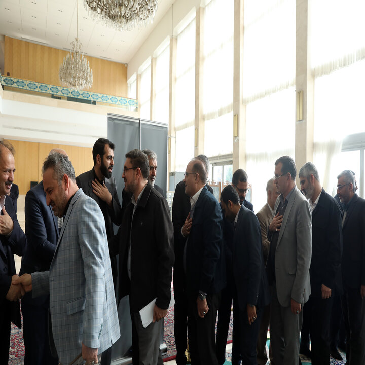 مراسم ختم مادر روح اله نجابت نماینده شیراز