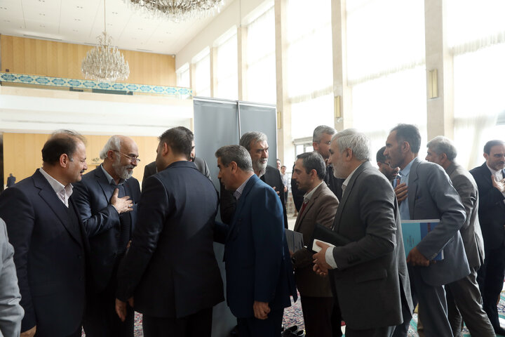 مراسم ختم مادر روح اله نجابت نماینده شیراز