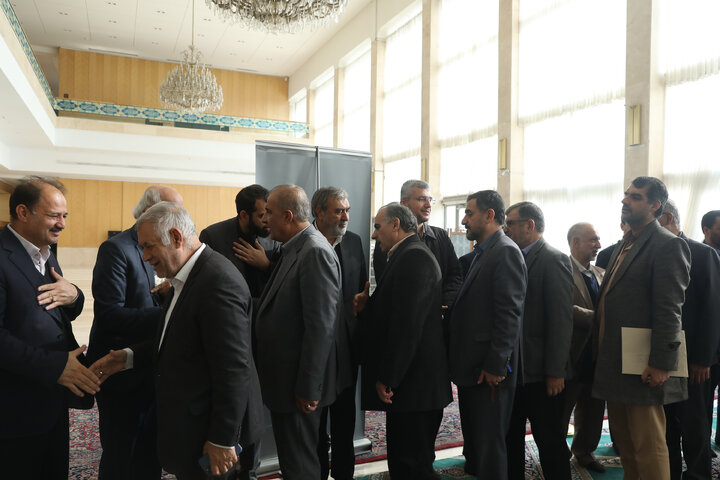 مراسم ختم مادر روح اله نجابت نماینده شیراز