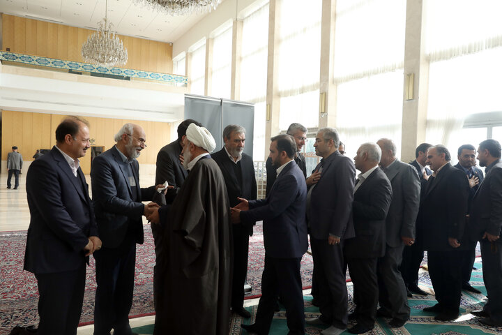 مراسم ختم مادر روح اله نجابت نماینده شیراز