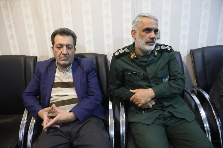 دیدار حاجی بابایی با امام جمعه کاشان و مسئولان کاشان