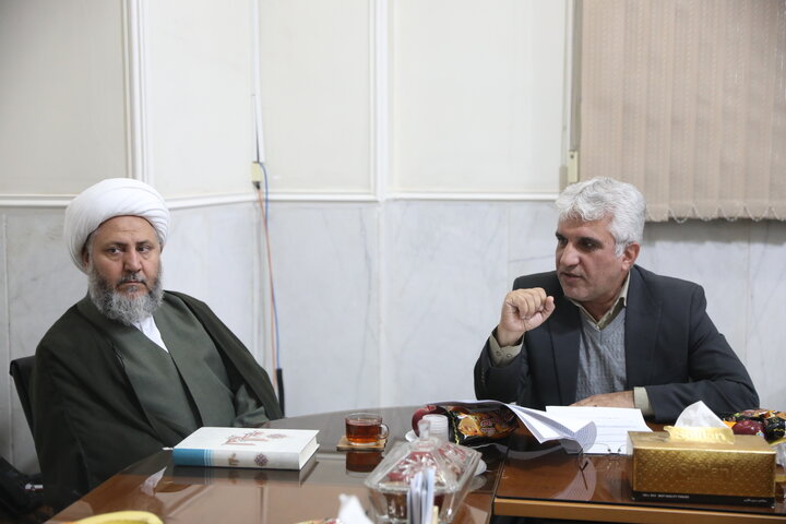 دیدار حاجی بابایی با فرماندار و مسئولان شهرستان آران و بیدگل