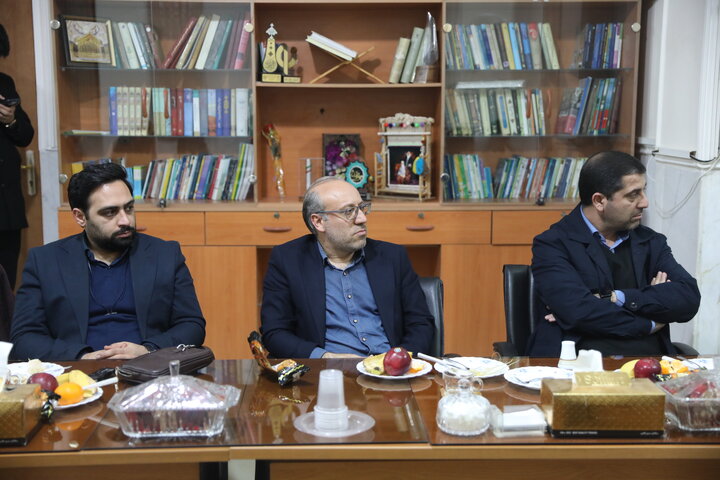 دیدار حاجی بابایی با فرماندار و مسئولان شهرستان آران و بیدگل