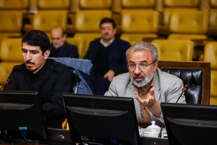 نشست جمعی از اعضای کمیسیون تلفیق لایحه بودجه سال ۱۴۰۵ با دکتر قالیباف رئیس مجلس