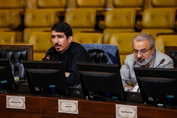 نشست جمعی از اعضای کمیسیون تلفیق لایحه بودجه سال ۱۴۰۵ با دکتر قالیباف رئیس مجلس