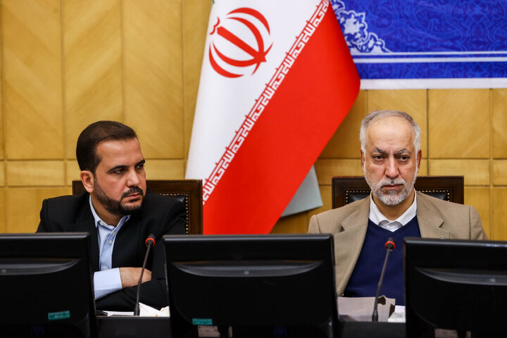 نشست جمعی از اعضای کمیسیون تلفیق لایحه بودجه سال ۱۴۰۵ با دکتر قالیباف رئیس مجلس