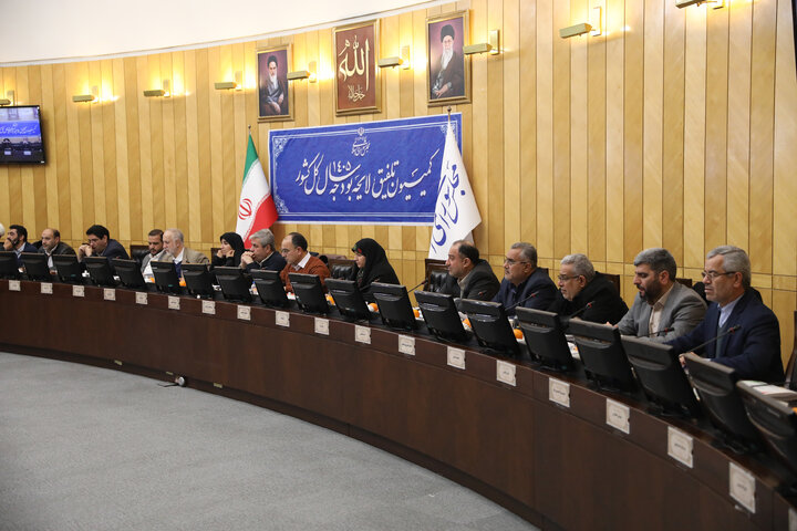 نشست نوبت عصر شنبه 6 دی ماه 1404 کمیسیون تلفقیق لایحه بودجه 1405 کل کشور