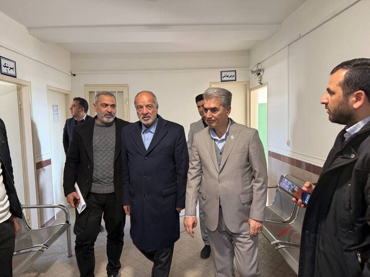 بررسی میدانی وضعیت خدمات سلامت تازه شهر سلماس با حضور رضازاده