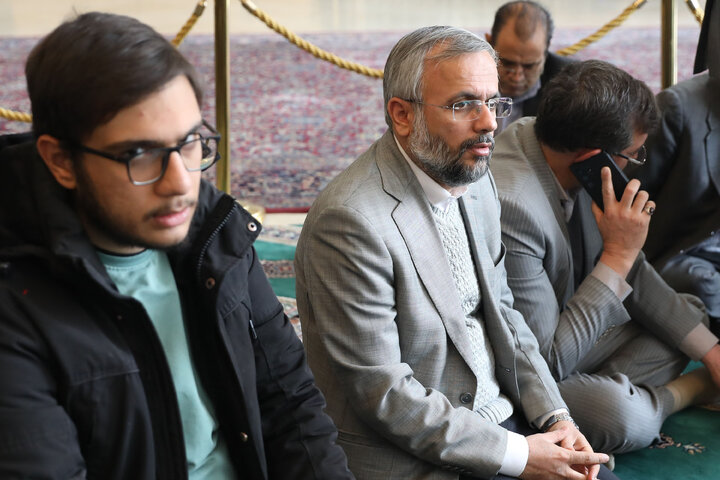 مراسم ختم خواهر علائ الدین بروجردی