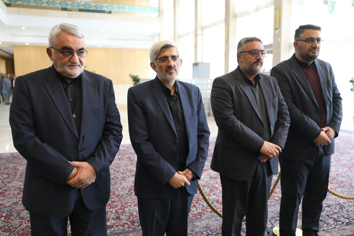 مراسم ختم خواهر علائ الدین بروجردی