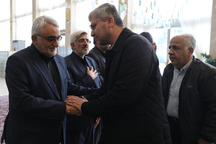 مراسم ختم خواهر علائ الدین بروجردی