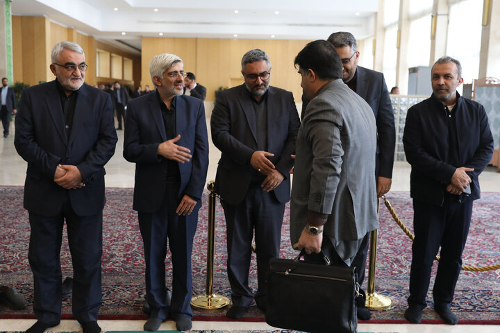 مراسم ختم خواهر علائ الدین بروجردی