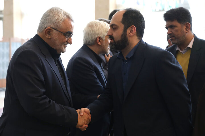 مراسم ختم خواهر علائ الدین بروجردی