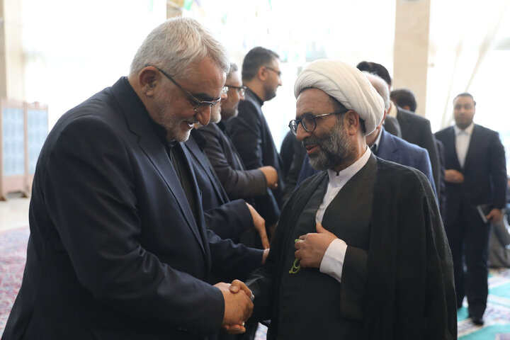 مراسم ختم خواهر علائ الدین بروجردی