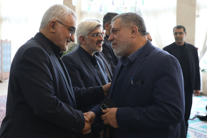 مراسم ختم خواهر علائ الدین بروجردی