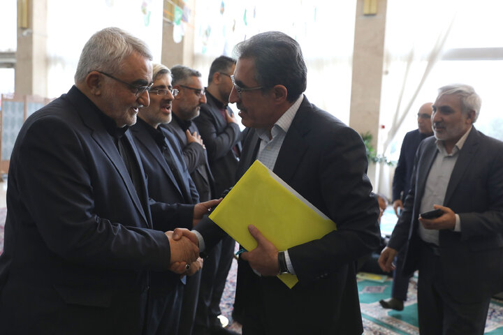 مراسم ختم خواهر علائ الدین بروجردی