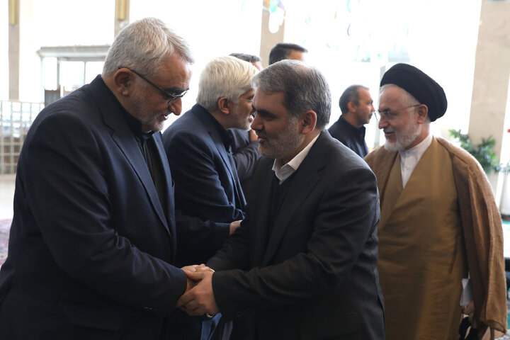 مراسم ختم خواهر علائ الدین بروجردی