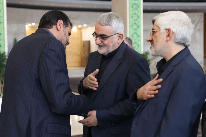 مراسم ختم خواهر علائ الدین بروجردی