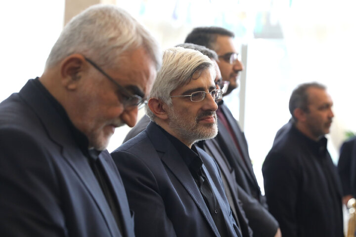 مراسم ختم خواهر علائ الدین بروجردی