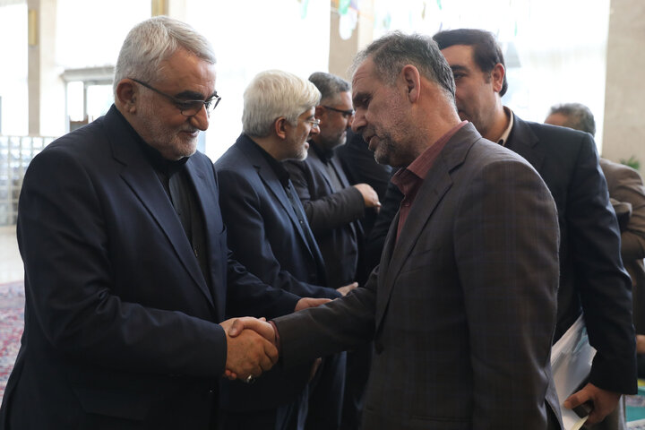 مراسم ختم خواهر علائ الدین بروجردی