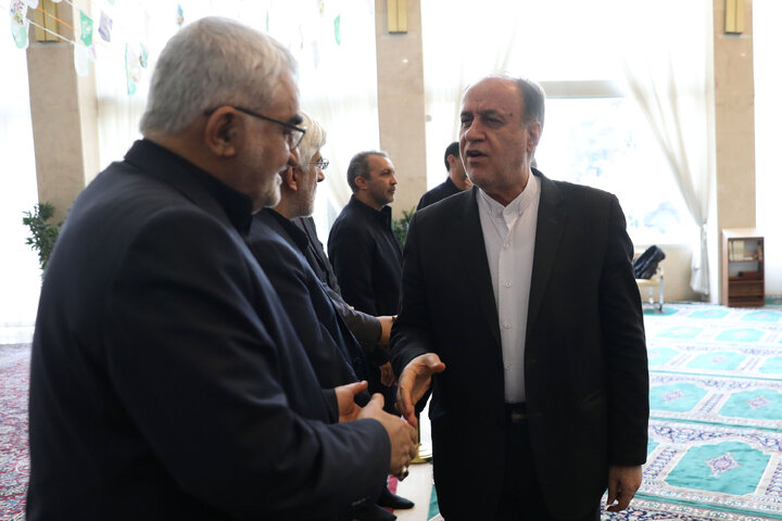 مراسم ختم خواهر علائ الدین بروجردی