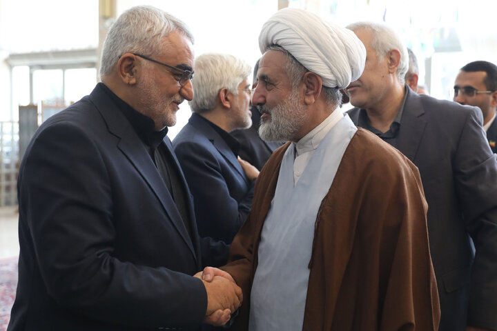 مراسم ختم خواهر علائ الدین بروجردی