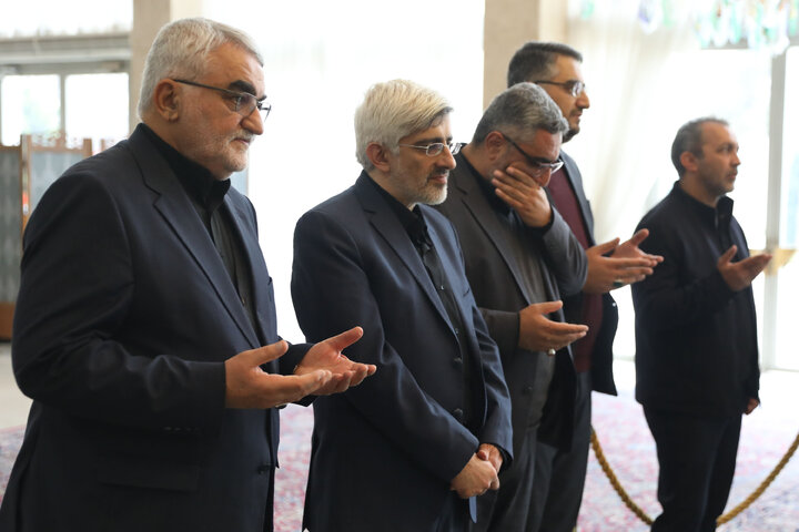 مراسم ختم خواهر علائ الدین بروجردی