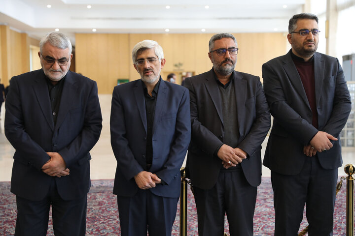 مراسم ختم خواهر علائ الدین بروجردی