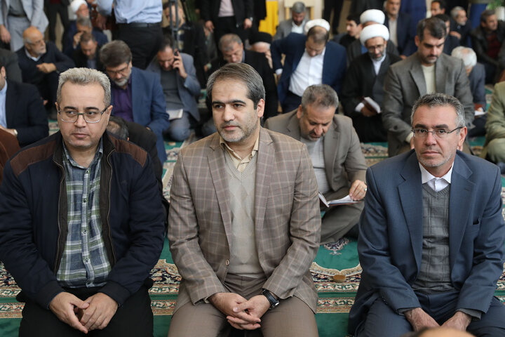 مراسم ختم خواهر علائ الدین بروجردی