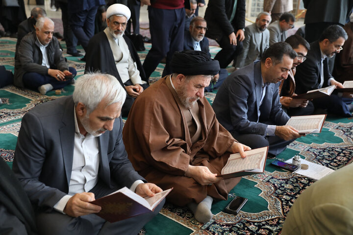 مراسم ختم خواهر علائ الدین بروجردی