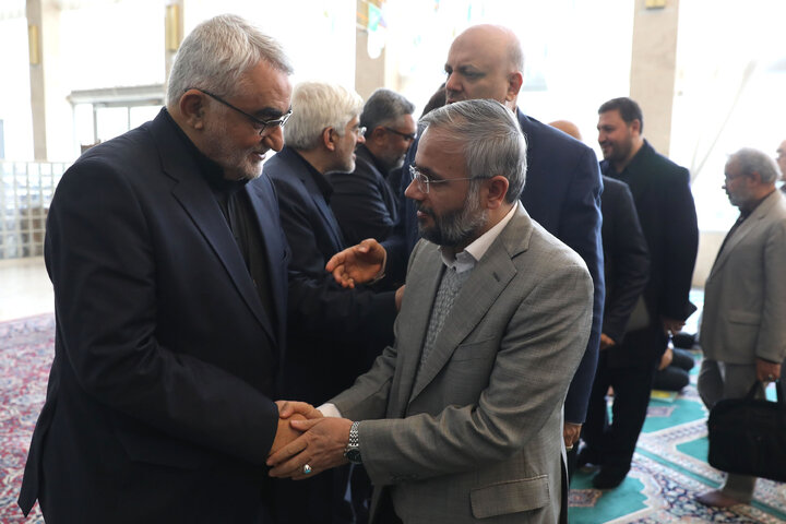 مراسم ختم خواهر علائ الدین بروجردی