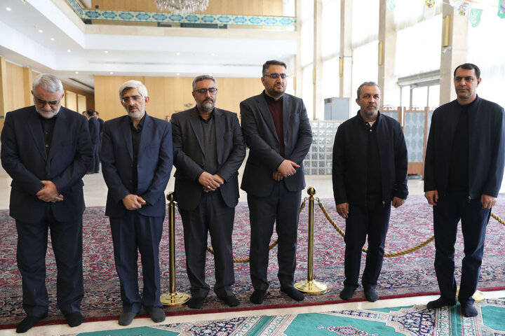 مراسم ختم خواهر علائ الدین بروجردی