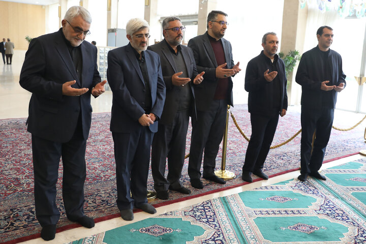 مراسم ختم خواهر علائ الدین بروجردی