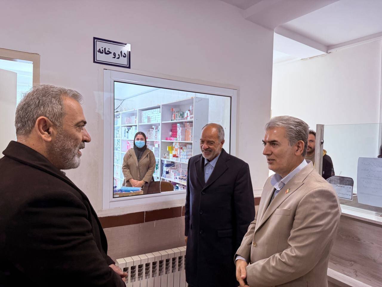 بررسی میدانی وضعیت خدمات سلامت تازه شهر سلماس با حضور رضازاده