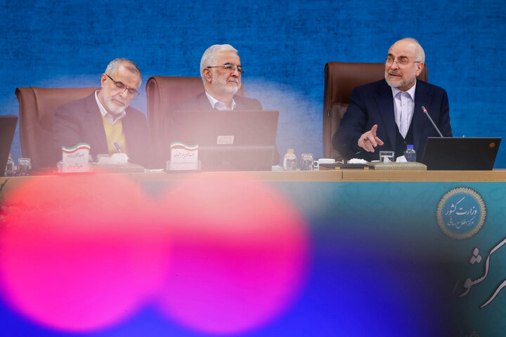 نشست استانداران سراسر کشور با حضور دکتر قالیباف