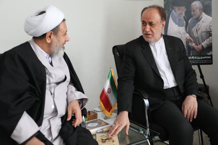 دیدار حاجی بابایی با نماینده ولی فقیه استان کرمان
