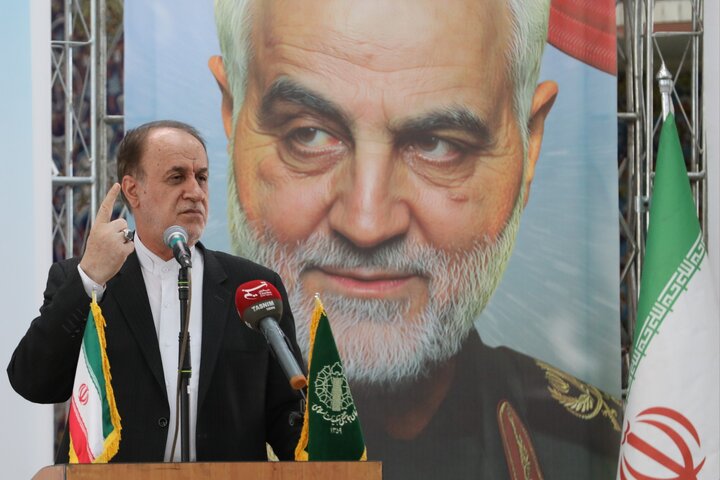 حضور  و سخنرانی حاجی بابایی در مراسم گرامیداشت یوم الله روز بصیرت نه دی در کرمان