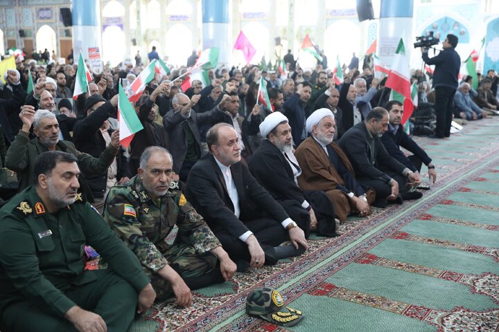 حضور  و سخنرانی حاجی بابایی در مراسم گرامیداشت یوم الله روز بصیرت نه دی در کرمان