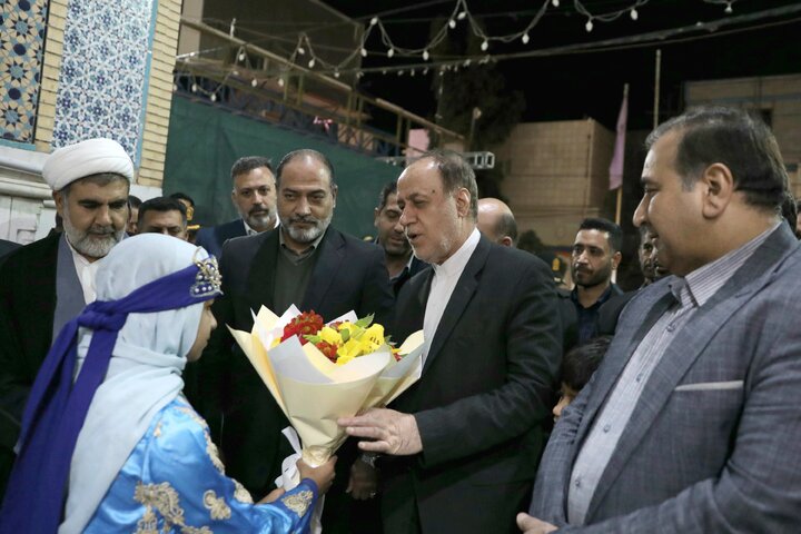 حضور نایب رئیس مجلس در مراسم بزرگداشت حماسه نه دی در مسجد جامع بم