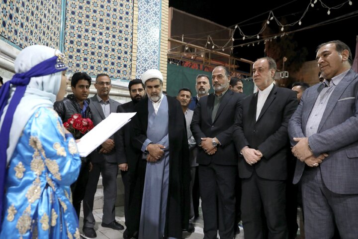 حضور نایب رئیس مجلس در مراسم بزرگداشت حماسه نه دی در مسجد جامع بم