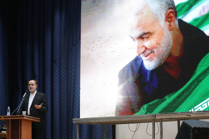 حضور دکتر حاج بابایی نایب ریس مجلس در شورای اداریشهرستان بم