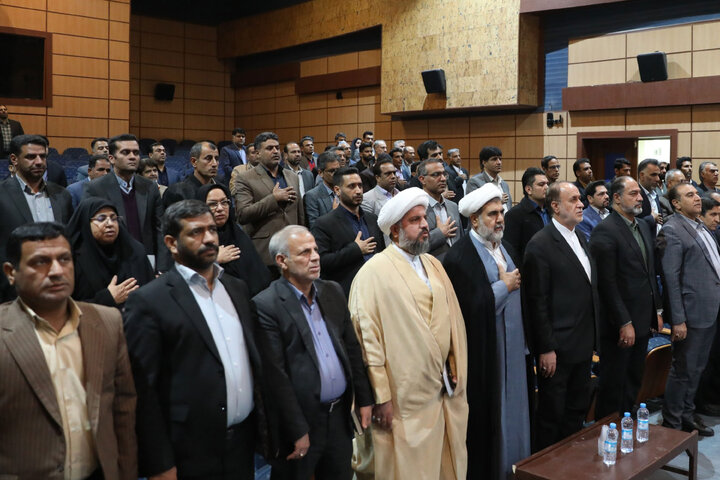 حضور دکتر حاج بابایی نایب ریس مجلس در شورای اداریشهرستان بم