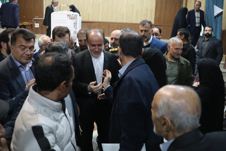 حضور نایب رئیس مجلس در جمع فرهنگیان و بازنشستگان فرهنگی شهرستان استهبان