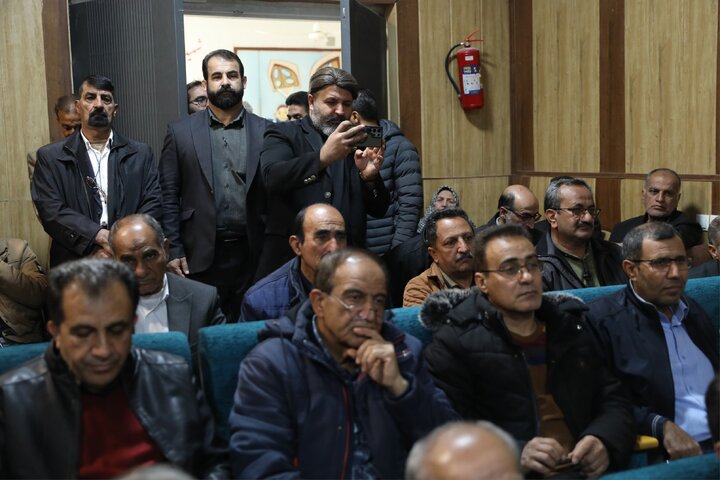 حضور نایب رئیس مجلس در جمع فرهنگیان و بازنشستگان فرهنگی شهرستان استهبان