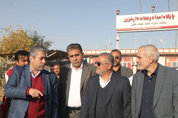 بازدید اعضای کمیسیون اجتماعی مجلس از پایگاه امداد و نجات دارخوین