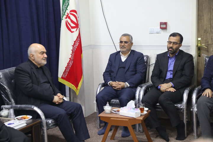 دیدار اعضای کمیسیون اجتماعی مجلس با امام جمعه اهواز