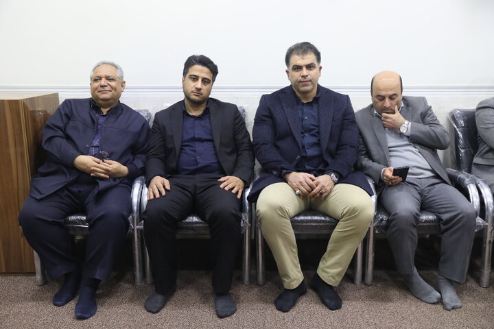 دیدار اعضای کمیسیون اجتماعی مجلس با امام جمعه اهواز