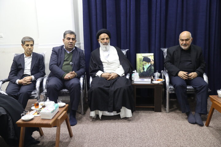دیدار اعضای کمیسیون اجتماعی مجلس با امام جمعه اهواز