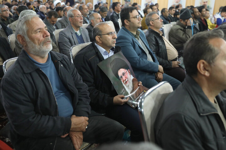 حضور حاجی بابایی در مراسم گرامیداشت یوم الله ۹ دی شهرستان استهبان